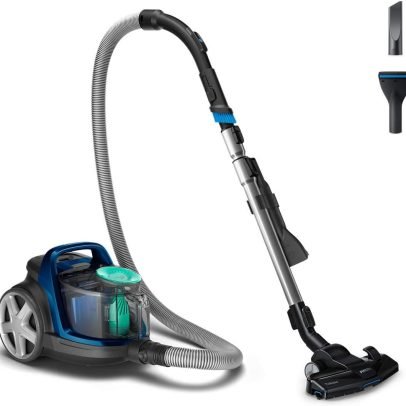 PowerCyclone 7 technology, new turbo brush nozzle design, HEPA filter FC9570/62