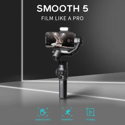 🍑Smooth 5 Handheld Gimbal with AI Tracking