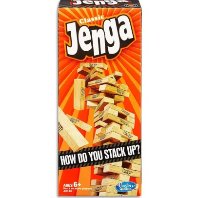 Hasbro Gaming: Jenga Classic Game, 6 YEARS & UP