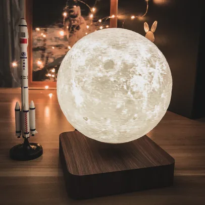 🌟Today only promotion!🌟 ETD levitating 3D moon lamp. | The perfect desk accessory and gift for him and her.